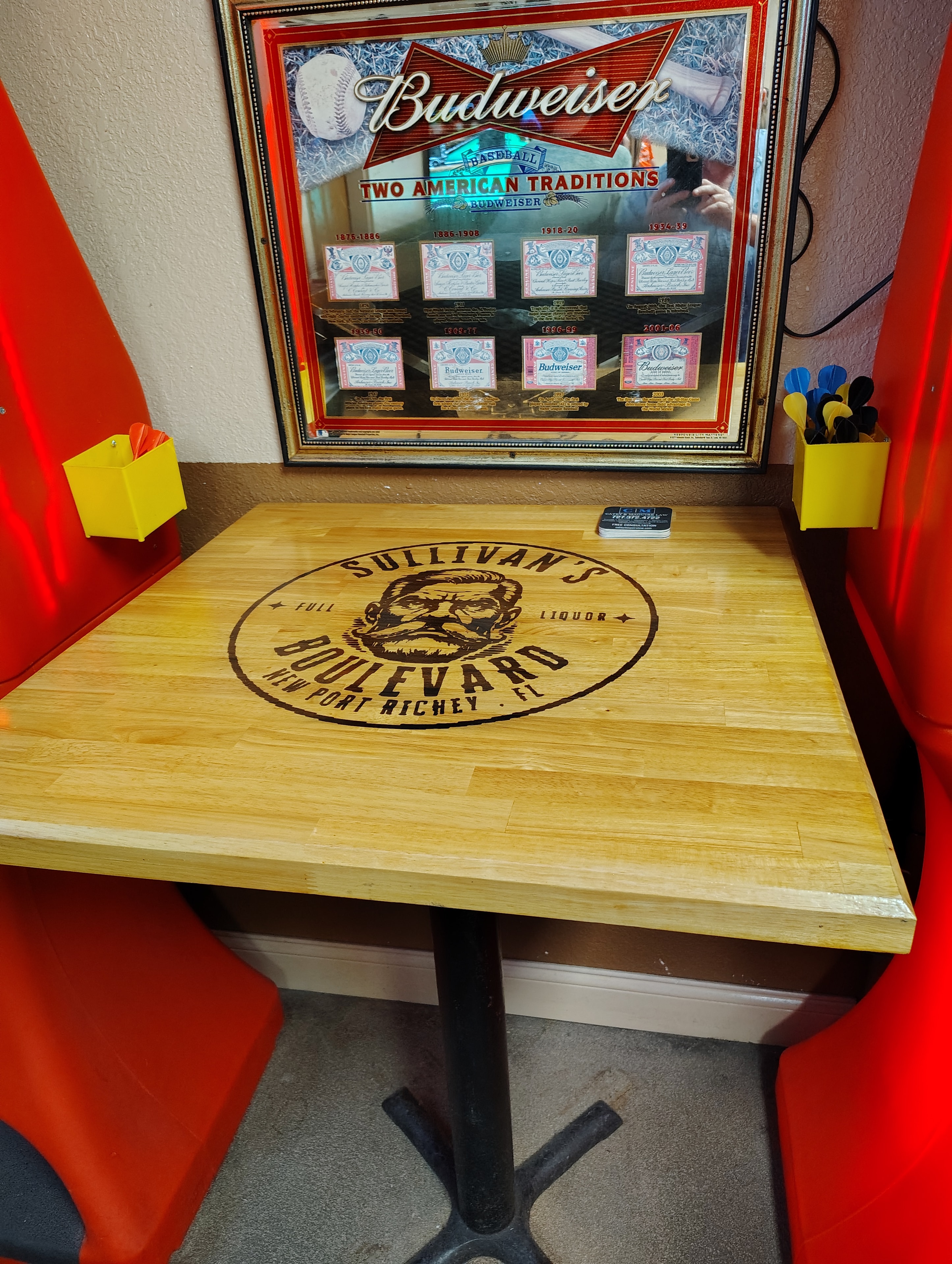 Sullivan's Boulevard Table Top